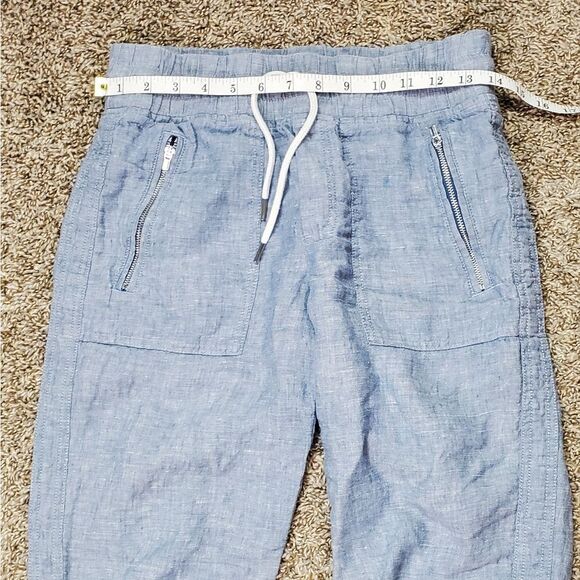 Athleta Blue 100% Jogger Pants - Picture 4 of 7